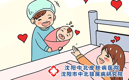 攝圖網_400220509_新生兒漫畫（企業商用）懷孕  遺傳